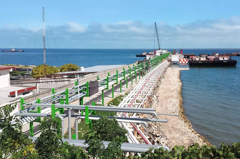 Obra realizada por Grupo INDI Muelle Campeche, Campeche